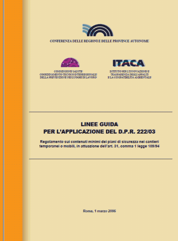 ITACA - Costi sicurezza 2006